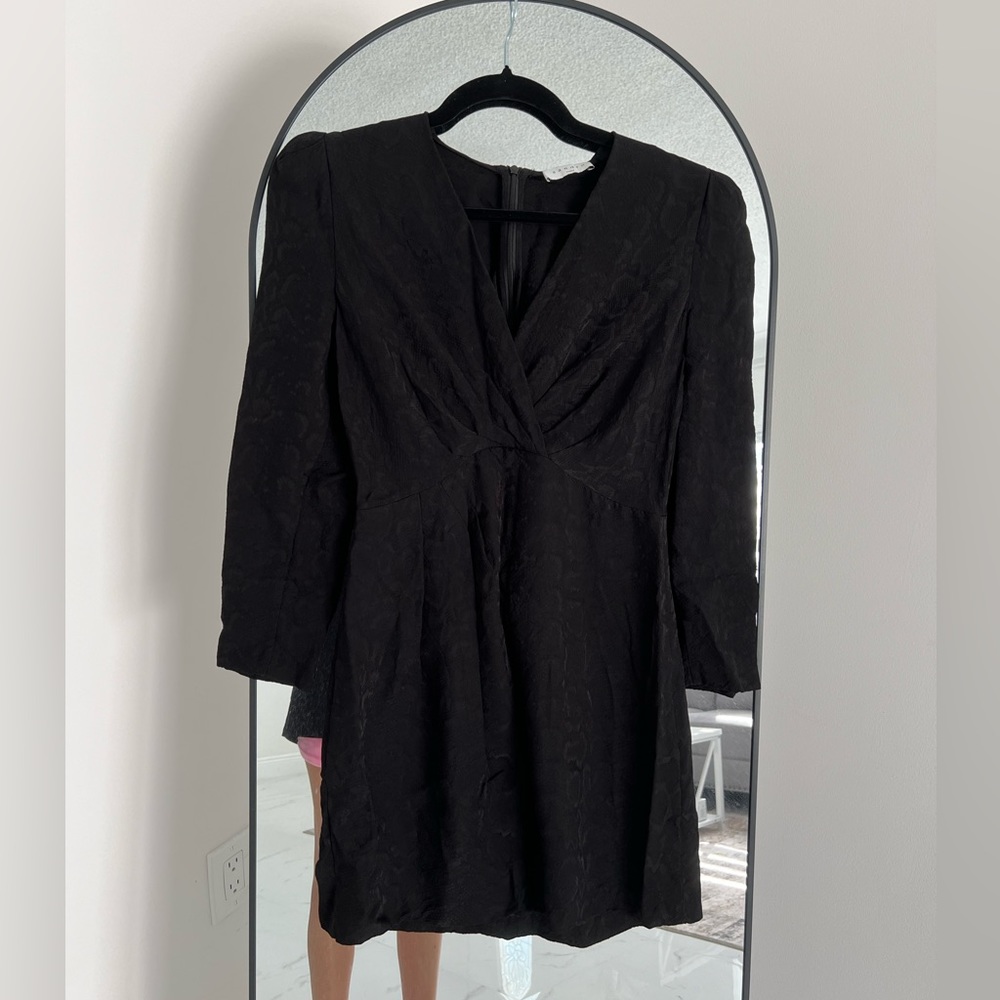 Sandro black dress